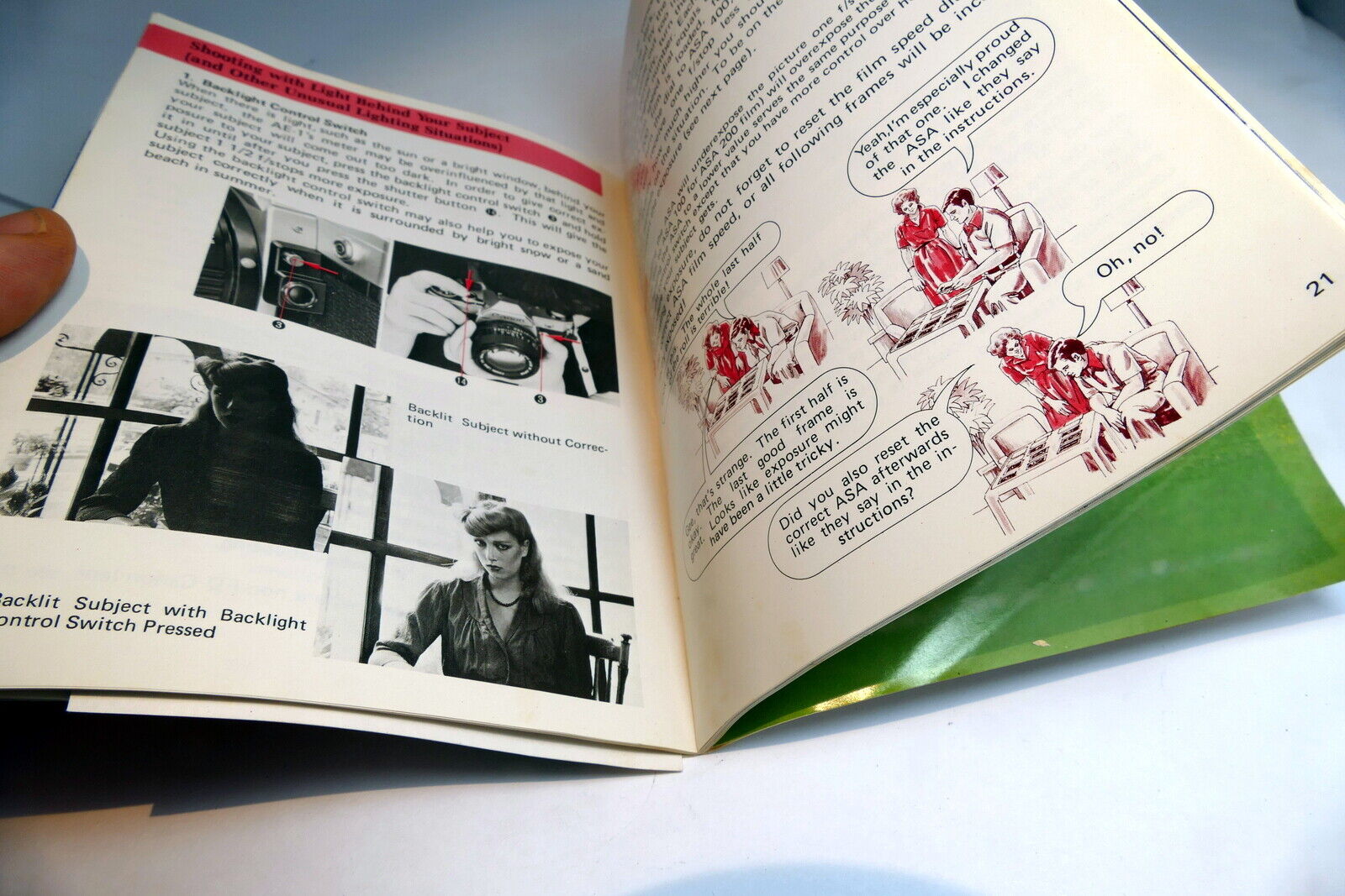 Canon AE-1 camera Instructions Owner's manual ( Part 2 II) Guide English E