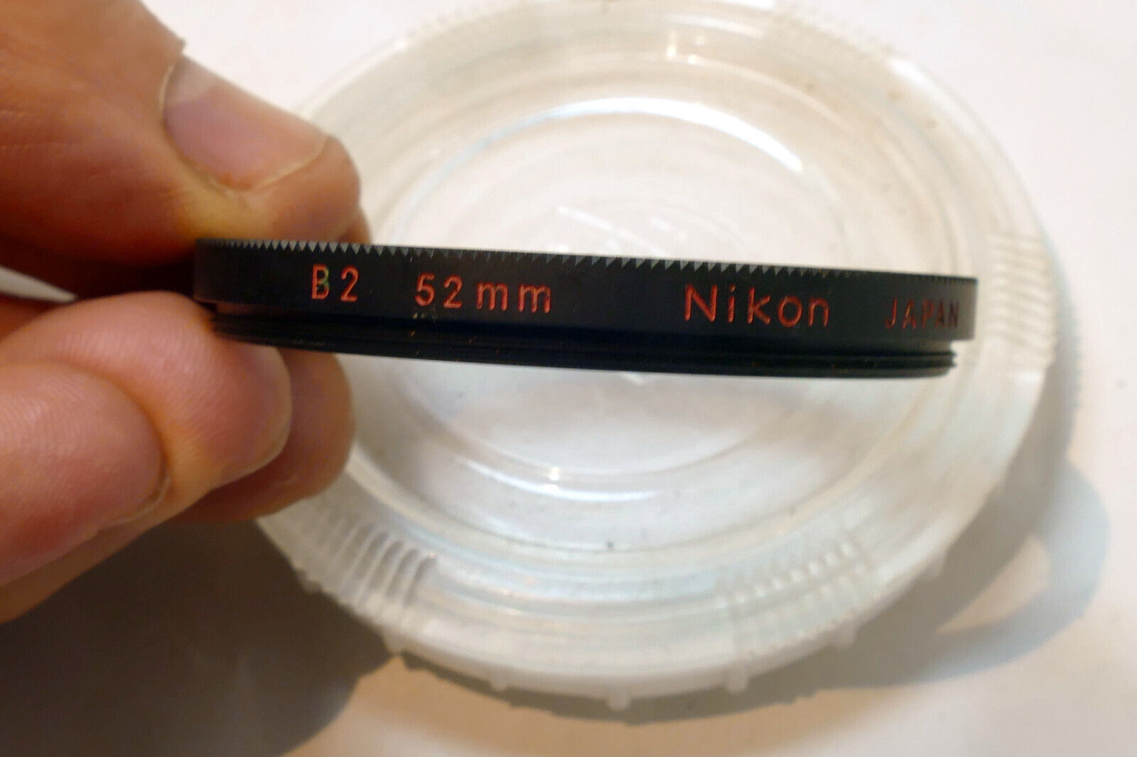 Nikon B2 52mm Filter Japan Nikkor Light Cooling (with coating damaged)