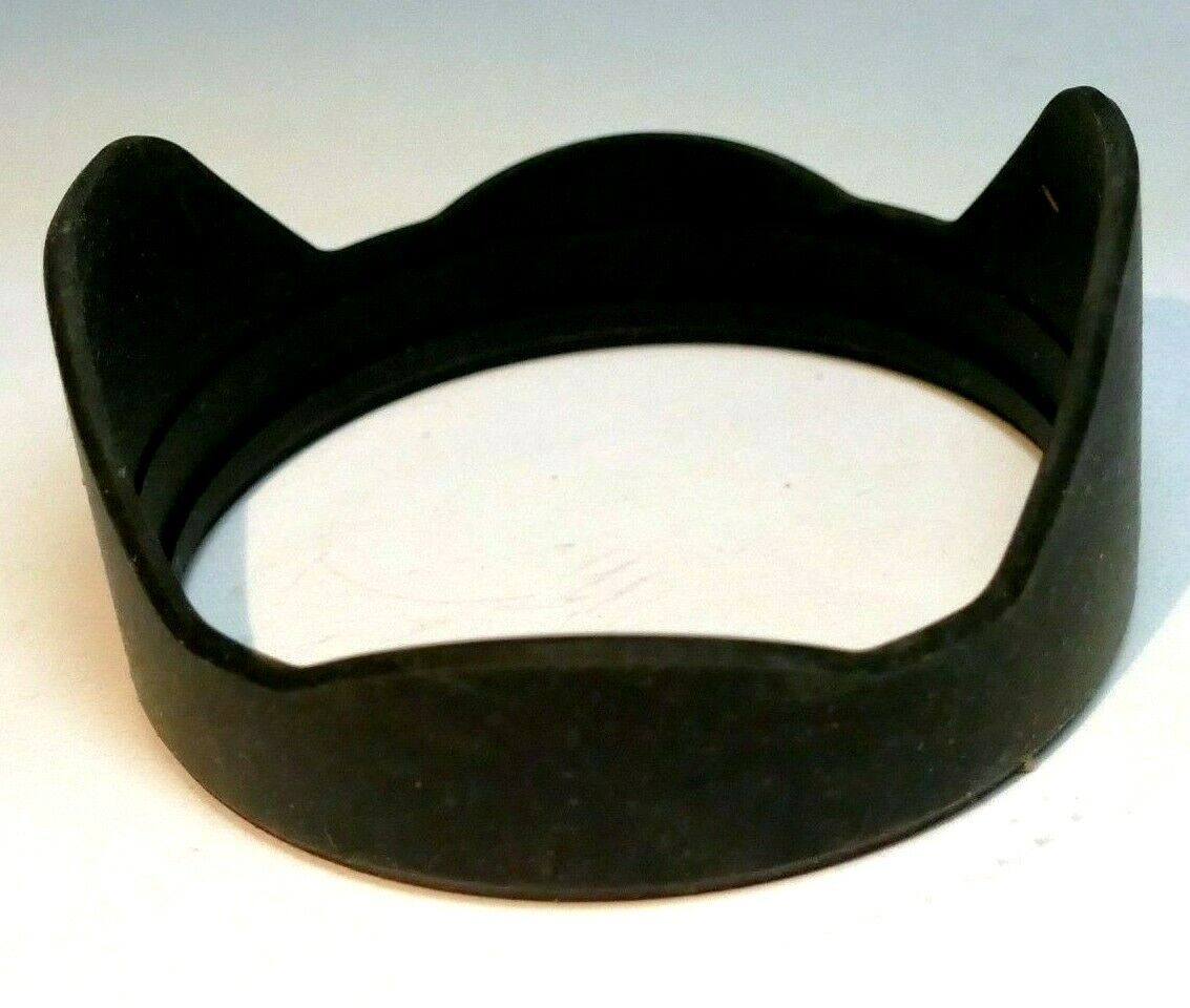62mm rubber lens hood shade (rubber part only , missing metal ring) for parts