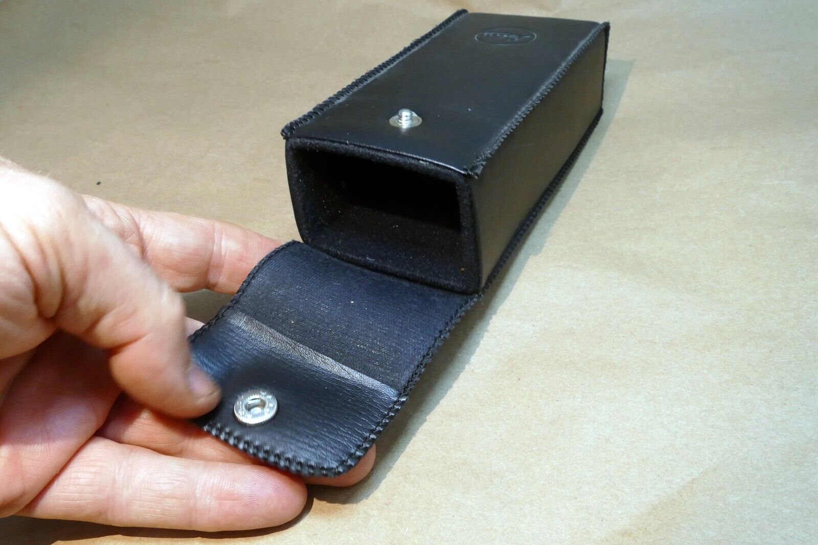 Vintage Leica  case for battery grip winder 6X14cm