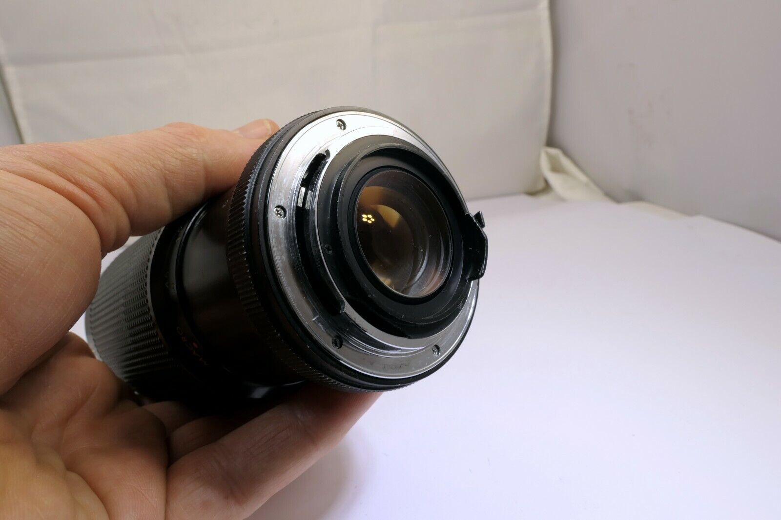 Kiron 80-200mm f4.0 PK for Pentax K manual focus zoom AS IS Parts aperture stuck