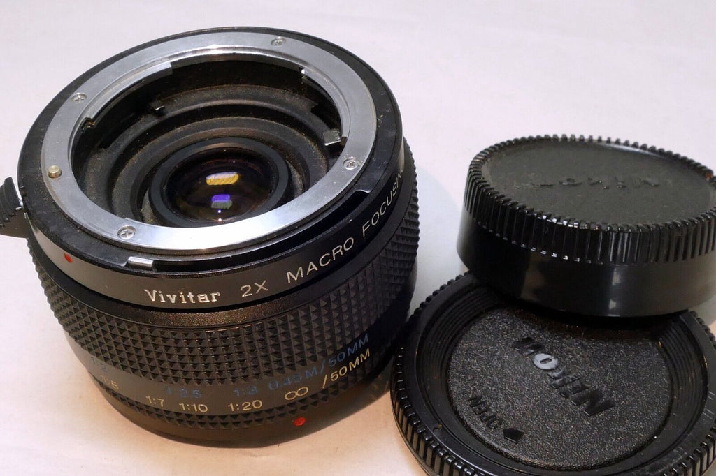 Vivitar 2X Lens lens Teleconverter for Nikon Ai mount - Macro Focusing