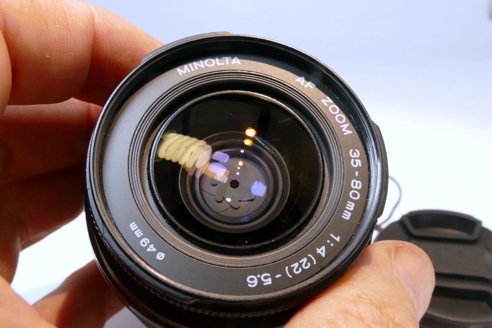 Minolta Maxxum 35-80mm f4-5.6 Zoom  AF Lens (Black) - excellent condition