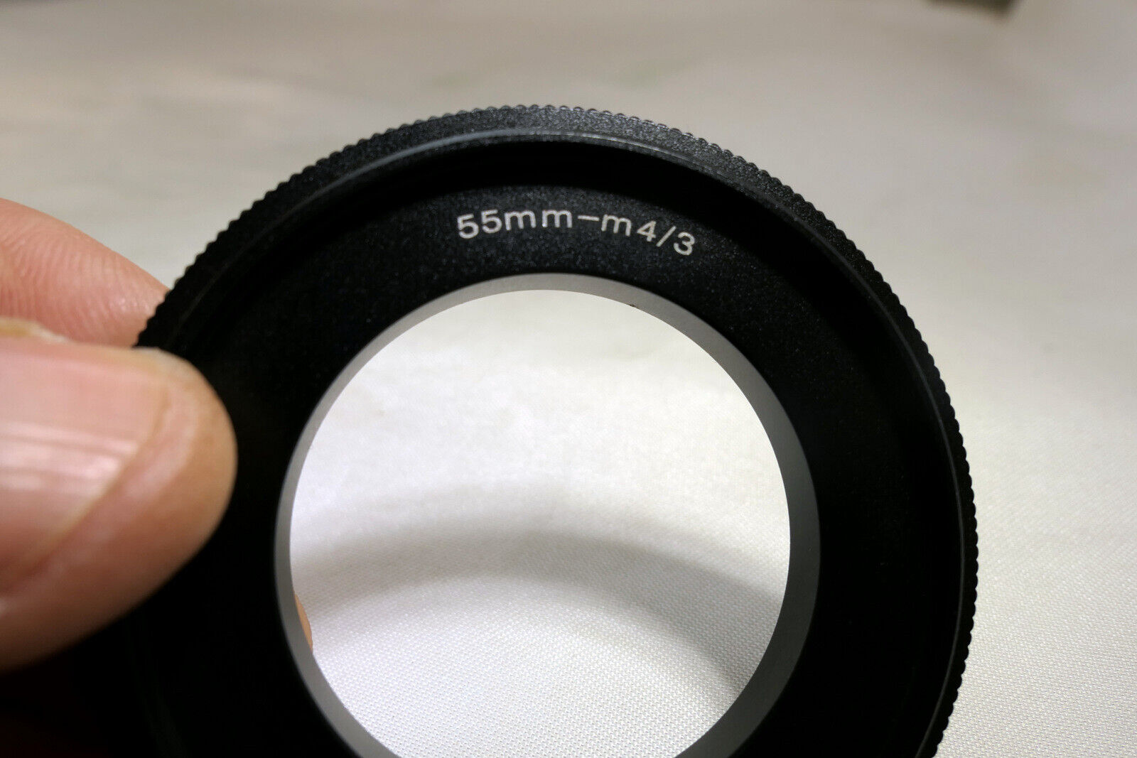 55mm Macro Reverse Lens Adapter Ring For M4/3 Micro Four Thirds Camera E-PL1 GH5