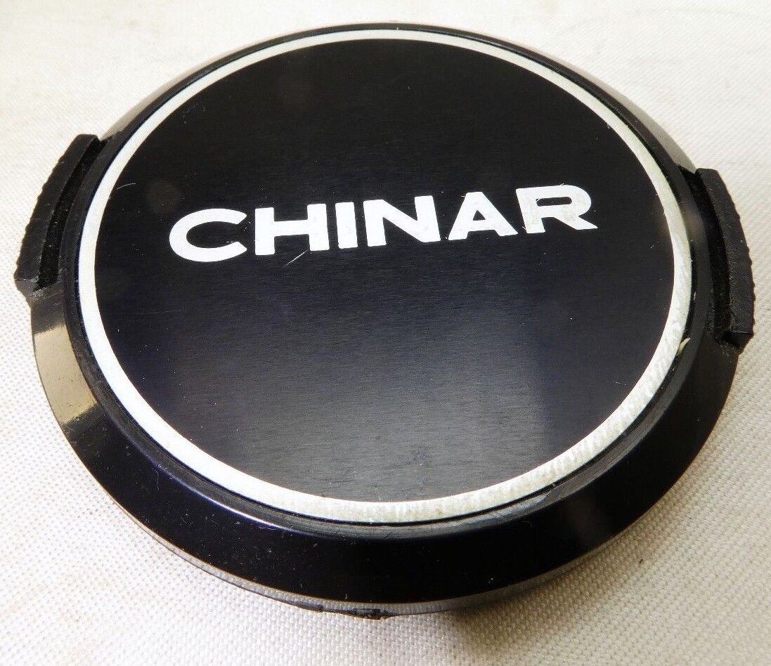 Chinar front lens cap snap on type plastic 52mm  vintage