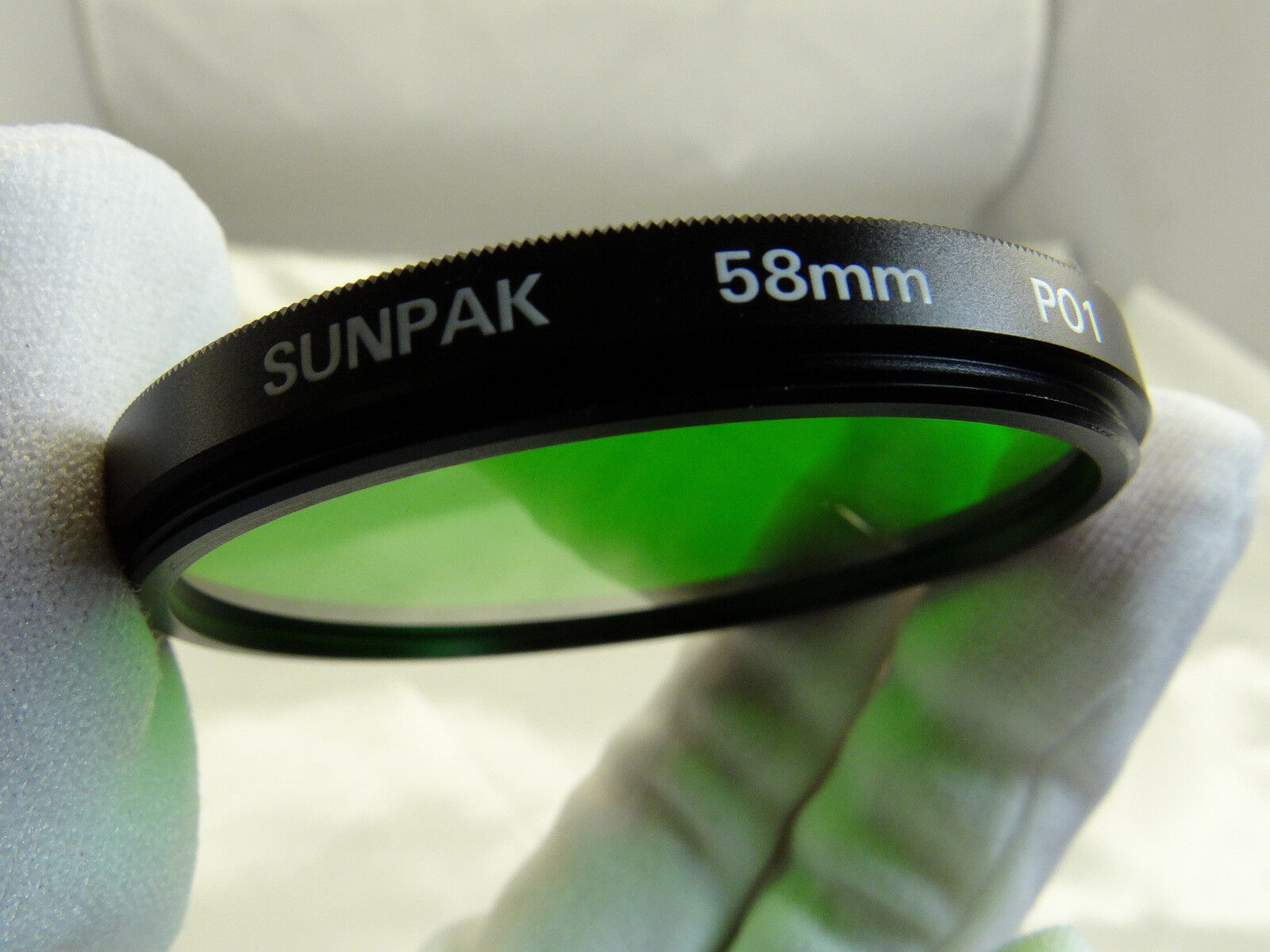 Sunpak 58mm (P01) Green-G11 Camera Lens Filter
