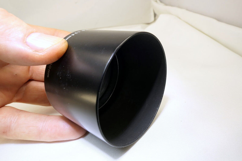 Pentax 49mm Asahi Takumar 135m f3.5 200mm f5.6 Metal Lens Hood Shade Telephoto