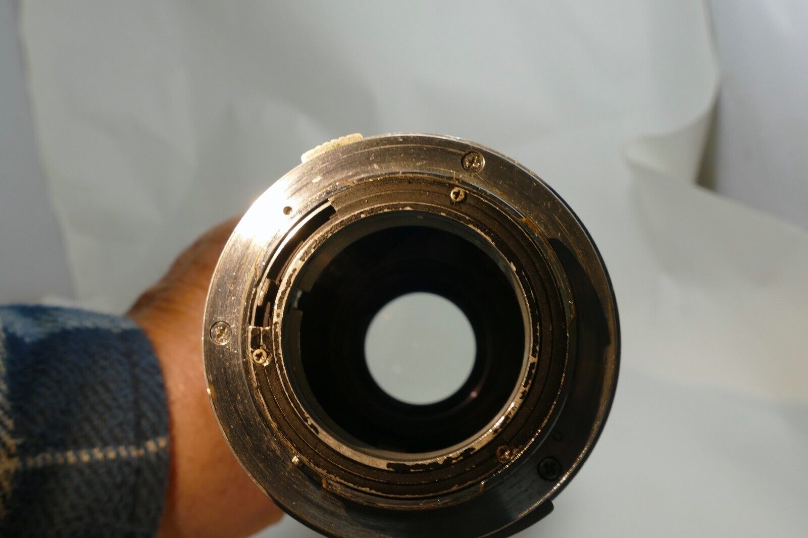 Canon FD 400mm f4.5 SSC Lens converted to Olympus OM mount OM-1n 2N 4ti