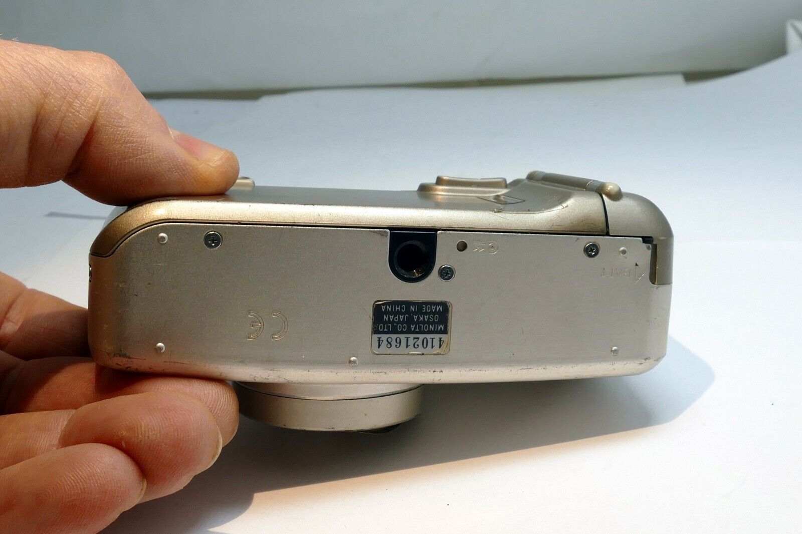 Minolta Freedom Zoom 125 QD 35mm Point & Shoot Film Camera AS found AS IS parts