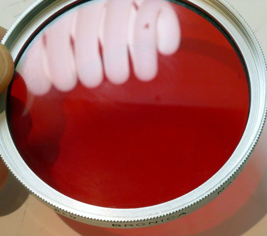 Bronica 67mm RED Lens Filter Threaded 66.7mm Zenza - Genuine OEM S2A