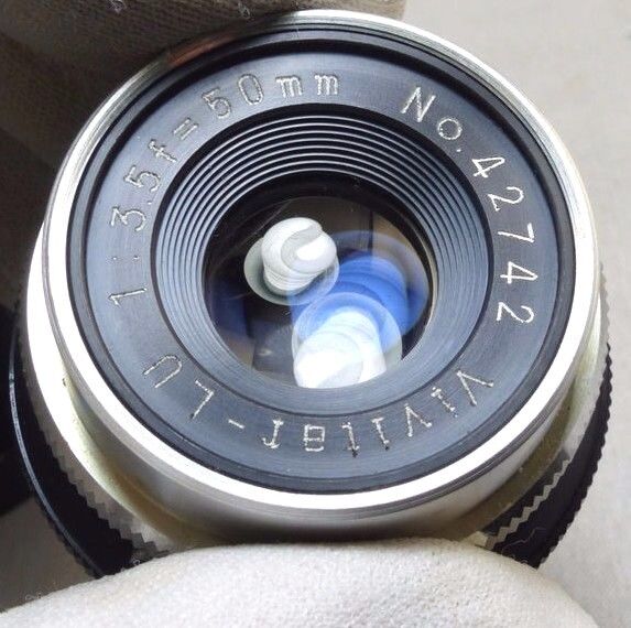 Vivitar LU 50mm f3.5 enlarger lens  ( with fungus or haze )