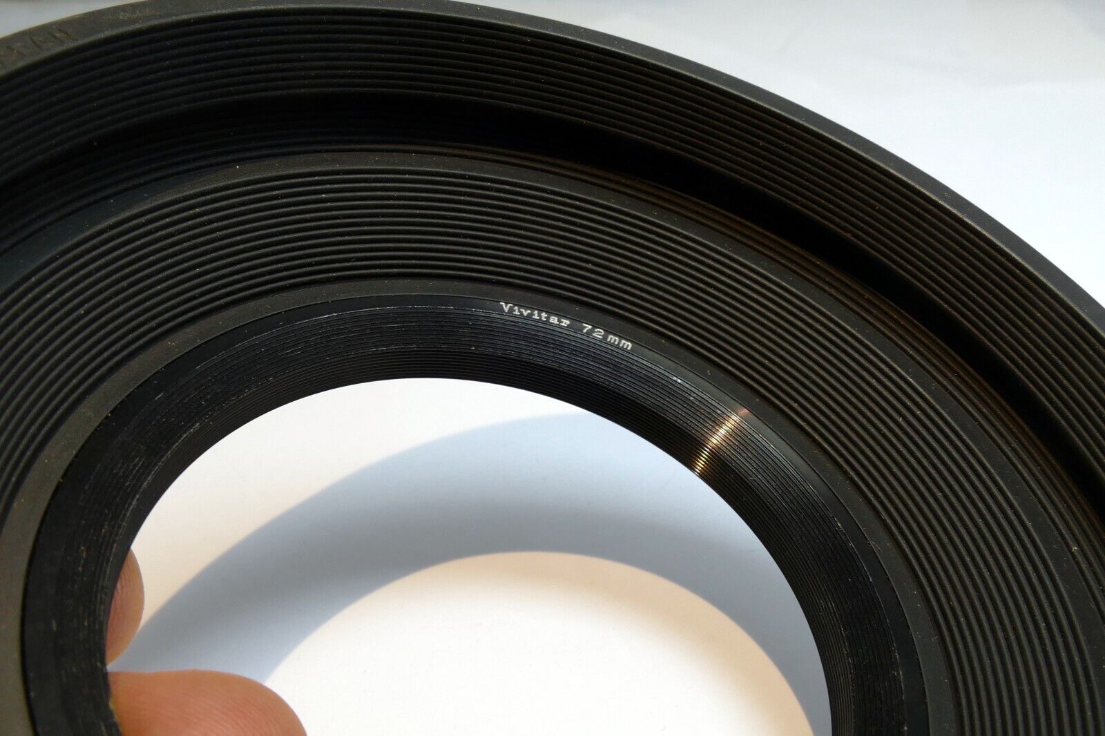 Vivitar 72mm Rubber Lens Hood  single threaded