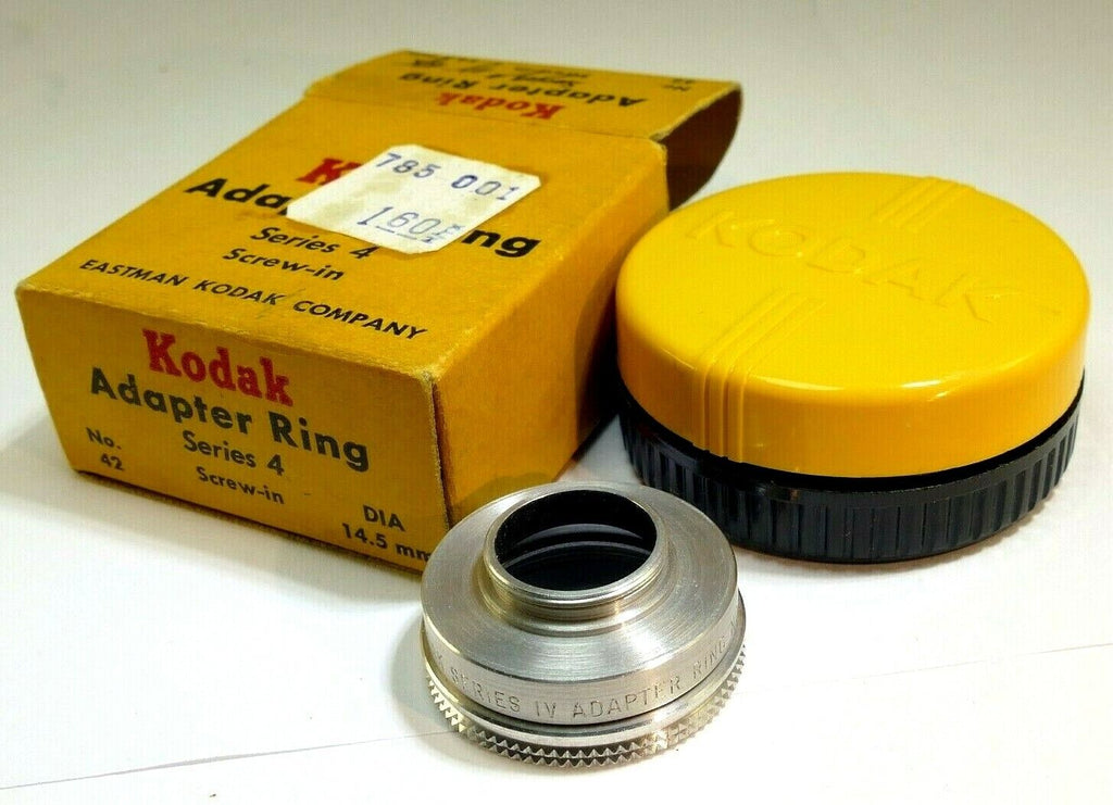 Kodak series 4 IV Adapter No. 42 slip on  to 14.5mm threaded Filter Ring holder