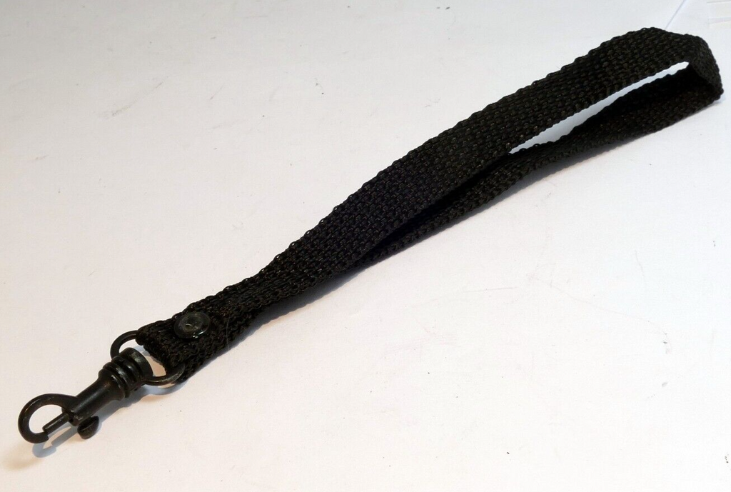 small camera Swivel wrist hand strap 7" long 1/2" wide black Olympus