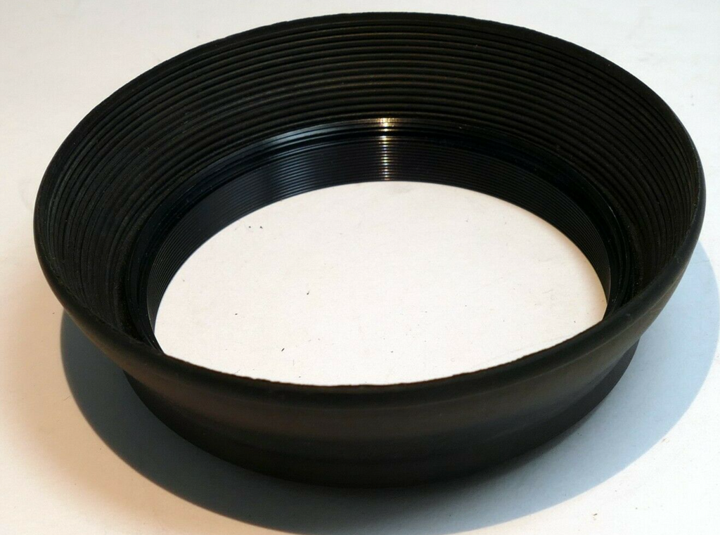 62mm Rubber Hood shade   double threaded short rubber  telephoto
