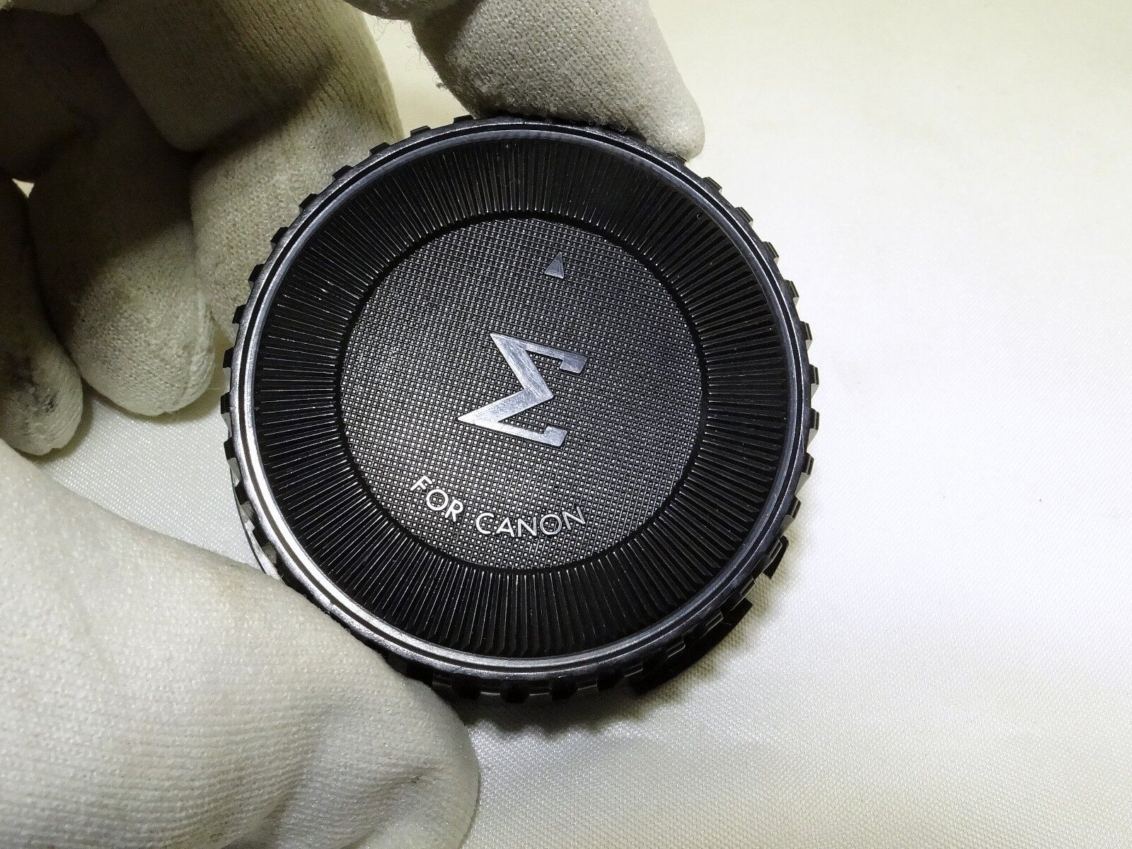 Sigma Rear lens cap for Canon FD lenses (chipped)