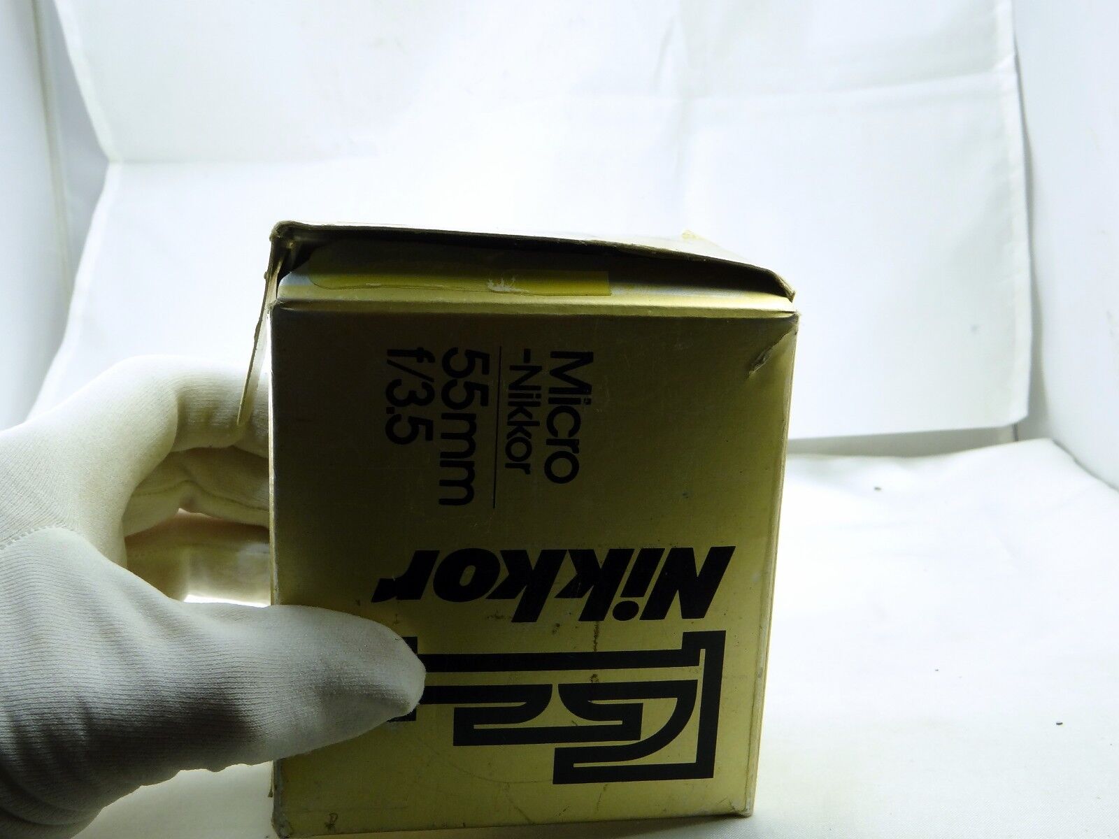 Empty Box  for Nikon 55mm f3.5 Micro-Nikkor  Lens