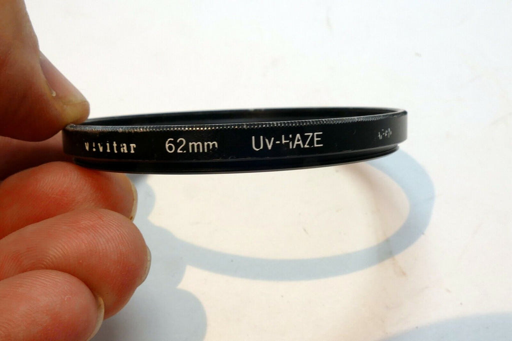 Vivitar UV-Haze  62mm Lens Filter made in USA