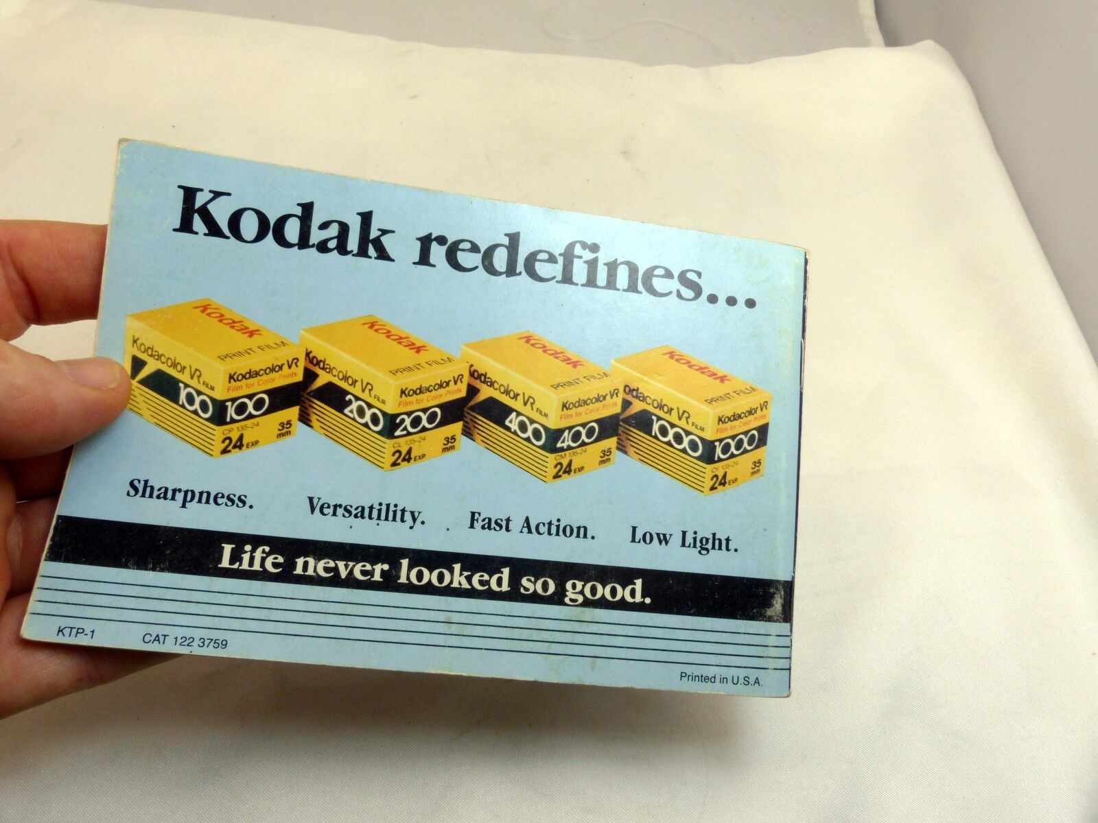 Kodak Better 35mm Pictures with Kodacolor VR Films Brochure Guide (EN) 70 pages
