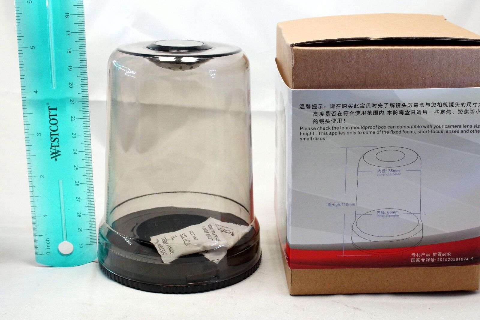 Mold Fungus Dust Moisture Proof Protective Lens Case Bubble for Canon EF -S EOS