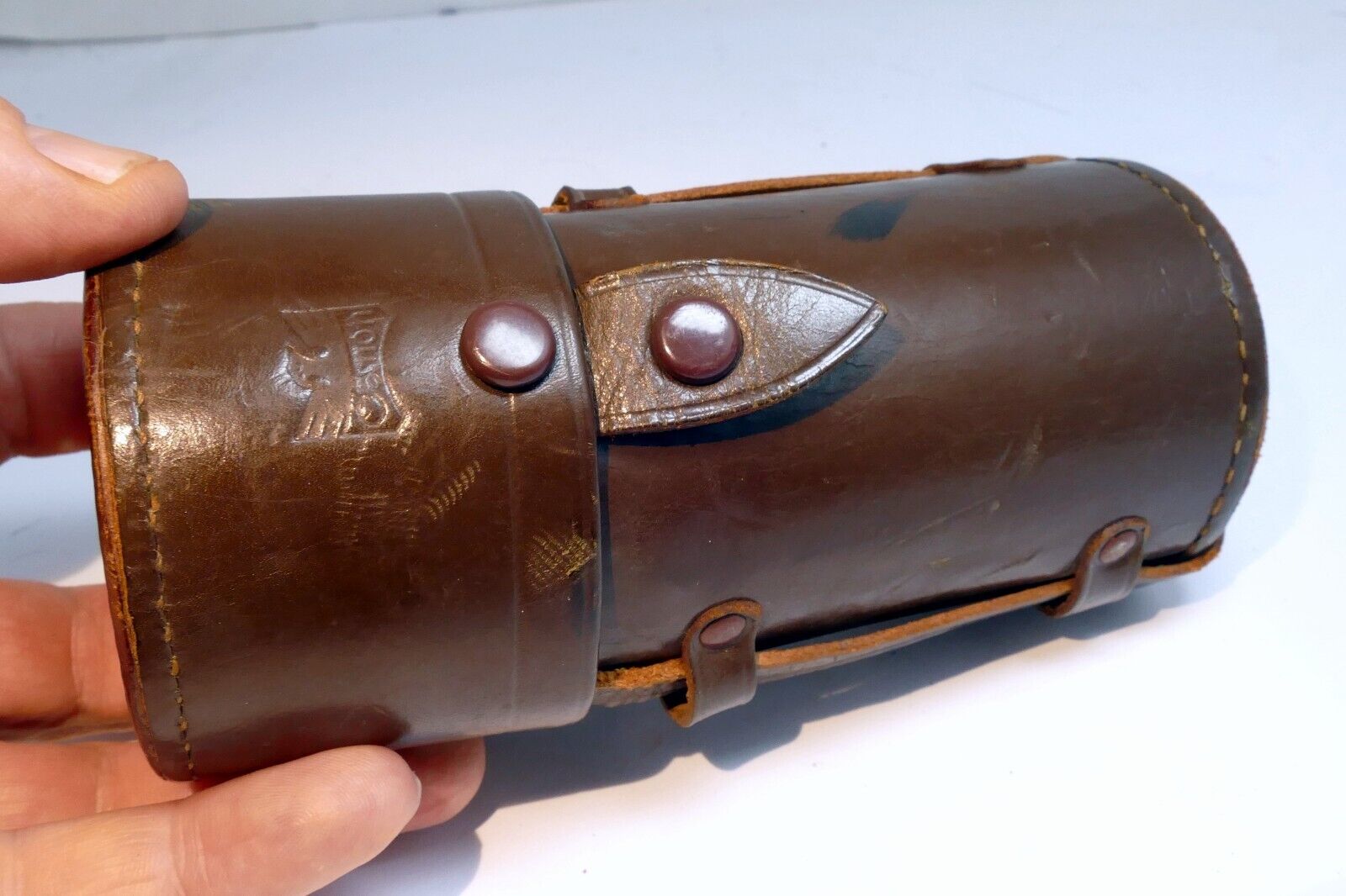 Leather Case for Canon 85mm f2 1:2 Serenar  L39 LTM  Lens rangefinder