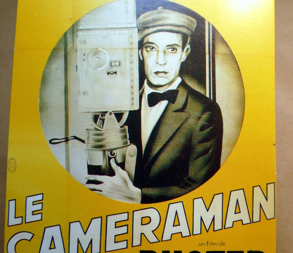 Le Cameraman BUSTER KEATON 1920's E-16 Postcard Paris France - unposted