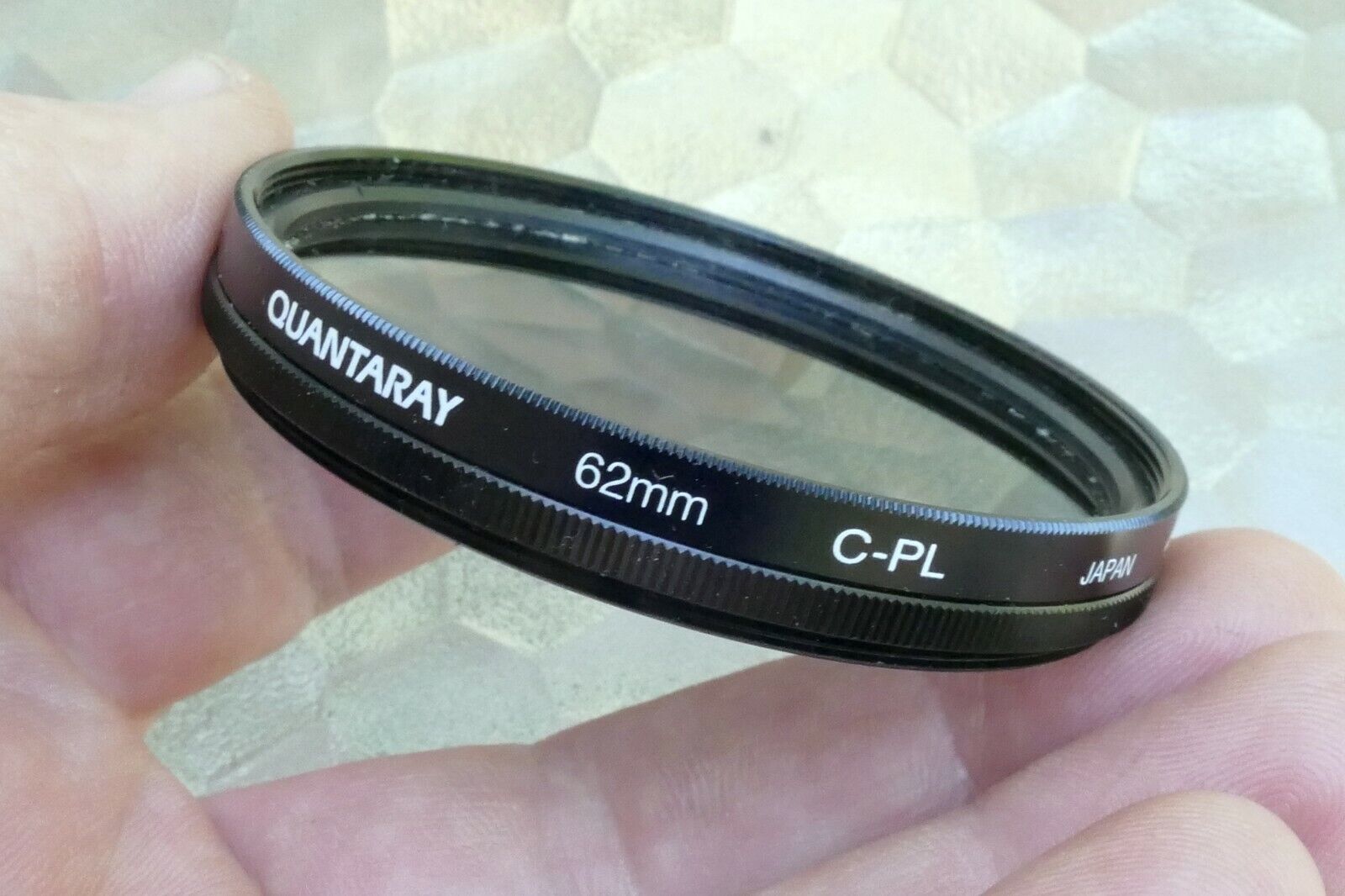 Quantaray C-PL Circular polarizing 62mm filter Lens Polar