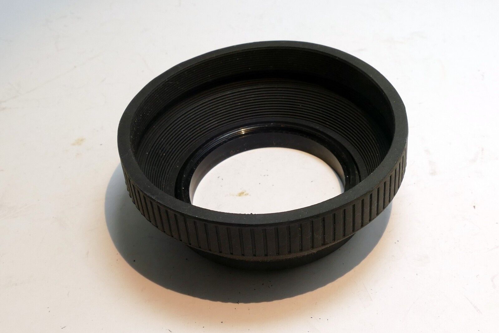 58mm double Threaded Rubber  Lens Hood Shade wide angle for 28mm f2.8