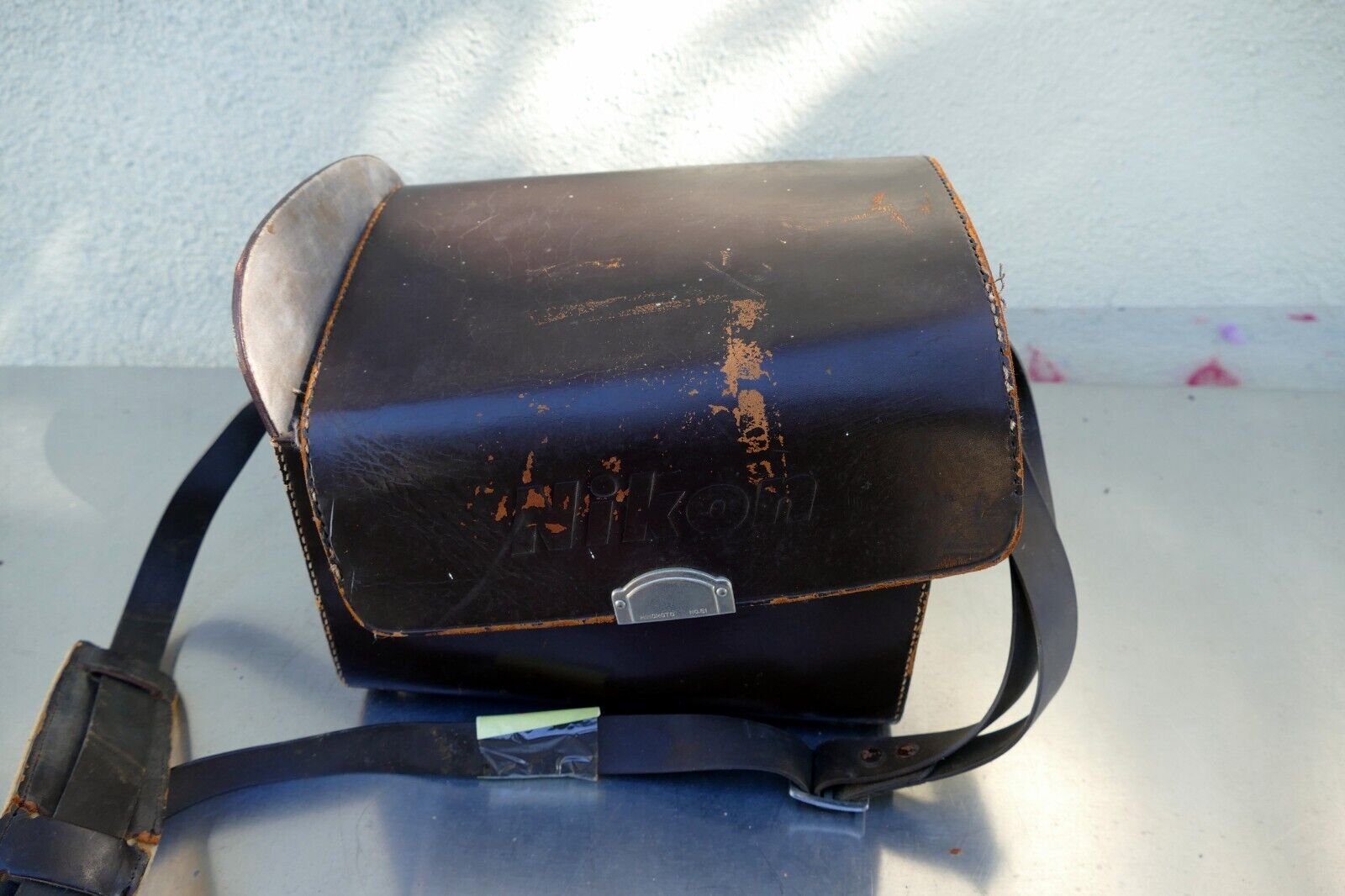Nikon Medical Nikkor Lens Leather Case Camera vintage Genuine 200mm - parts