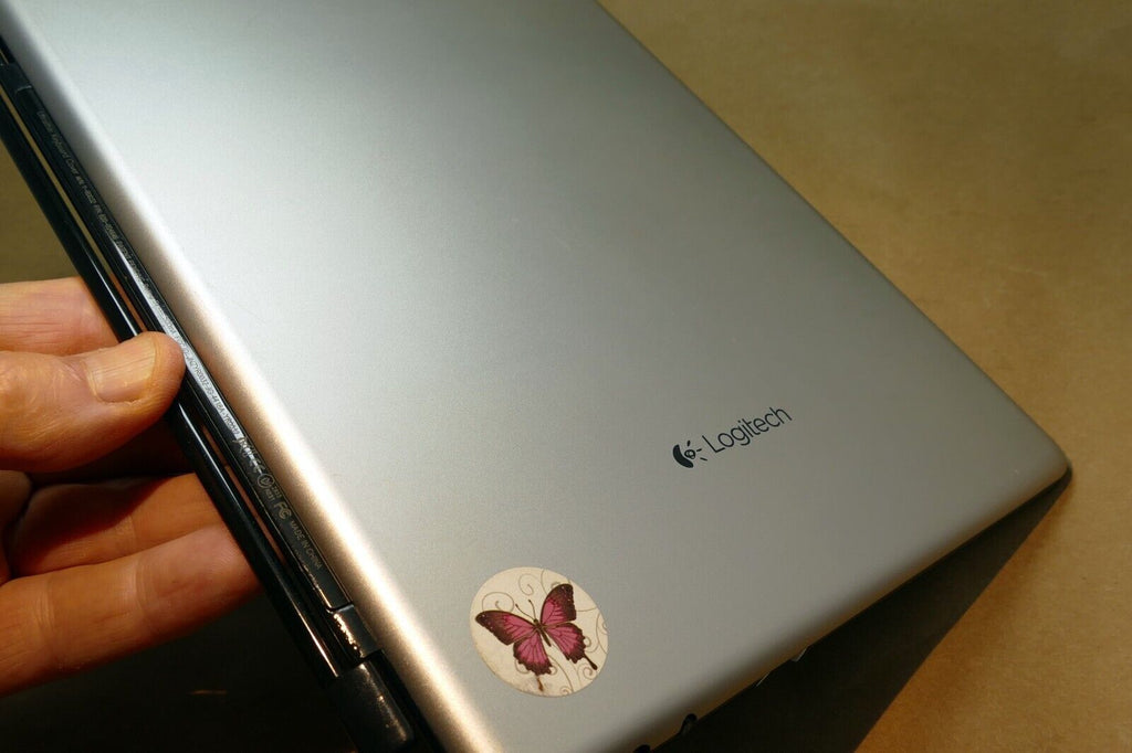 Logitech Y-R0032 Black Bluetooth Wireless Slim Tablet QWERTY Keyboard for iPad