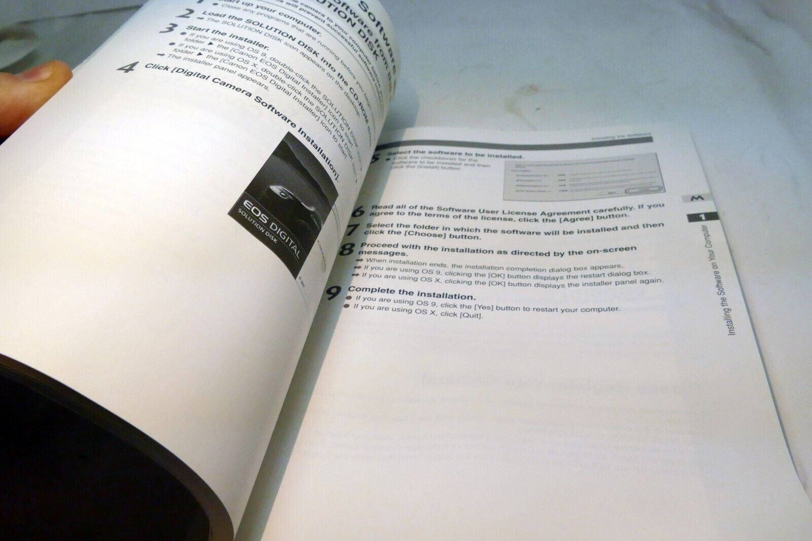 Canon Solution Disk Ver 5 Software Instruction Guide E for EOS 10D manual