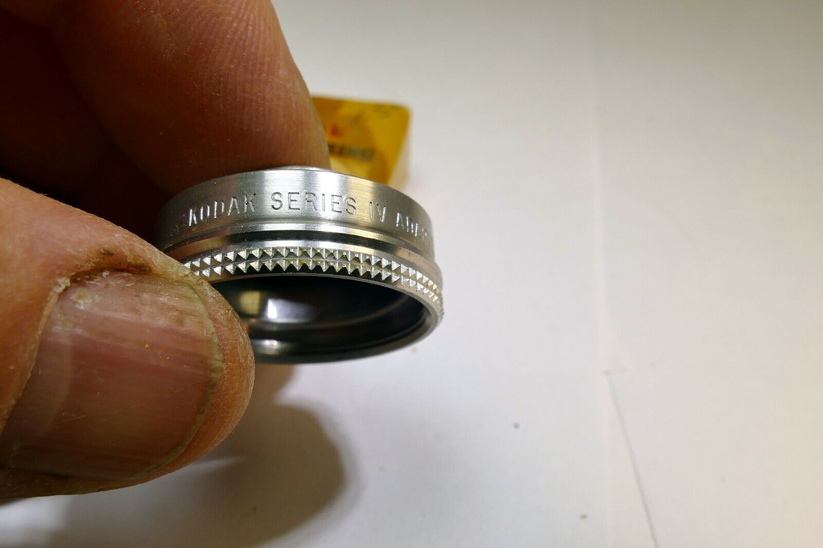 KODAK Filter Holder No. 42 screw in type 15mm OD (for series IV filters)