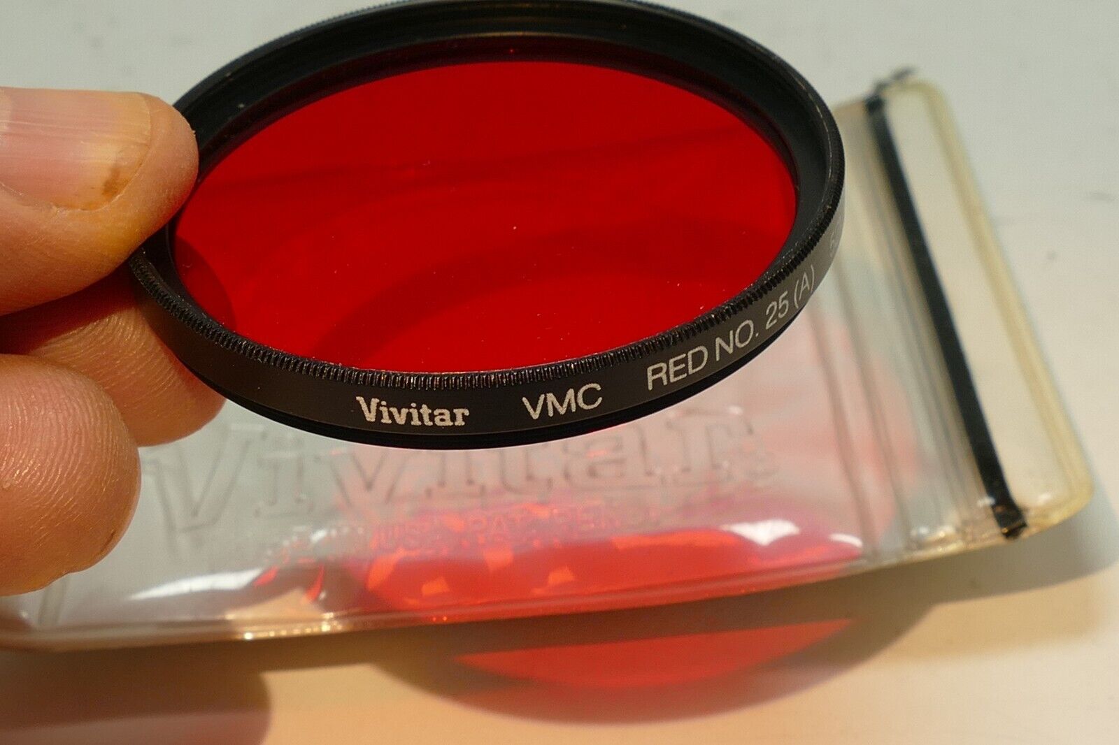 Vivitar VMC 52mm RED No. 25A  Filter Multi-Coated