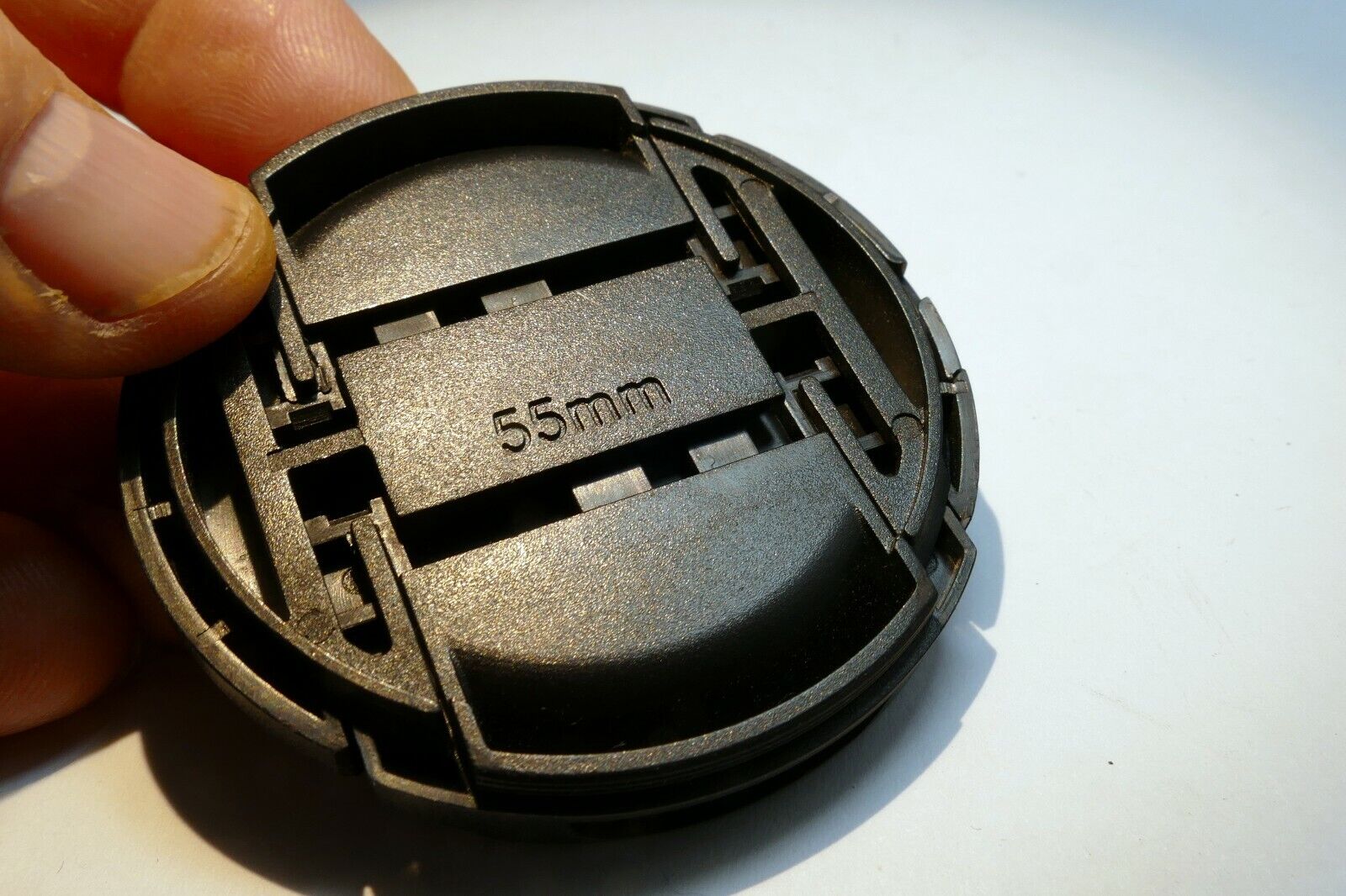 55mm Front Cap Plastic  snap on vintage black  for 28mm 35mm f2.8 f3.5