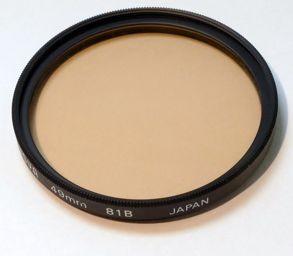 Hoya 81B 49mm  Lens Filter Made in Japan