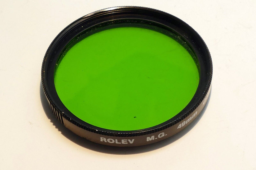 Rolev M.G. 49mm G Green Filter - excellent condition