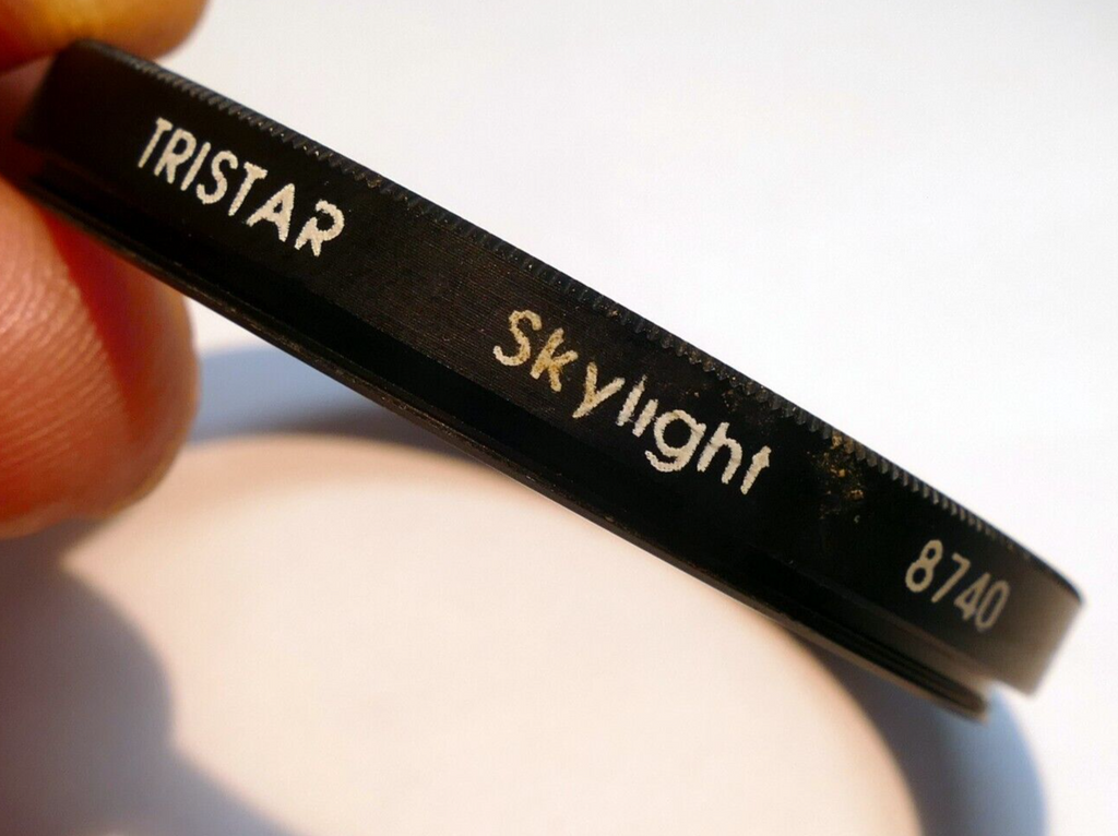 Tristar 49mm Lens Filter Skylight 1A  threaded screw in made in USA