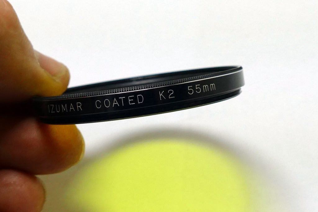 Izumar 55mm Yellow Y2 K2 filter multi-coated  -  excellent condition
