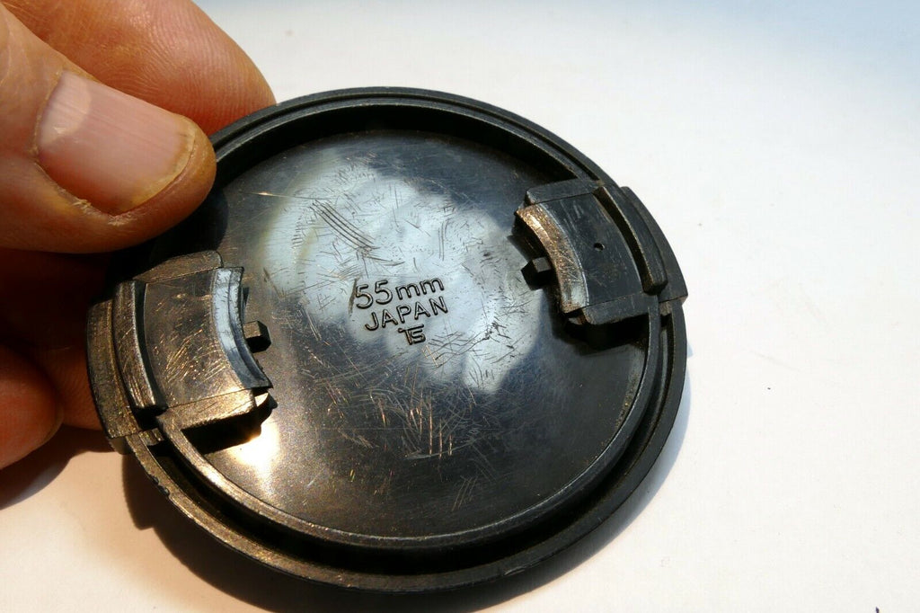 Vivitar 55mm Lens front Cap Snap on  for 80-200mm 1:4.5 f4.5 cover
