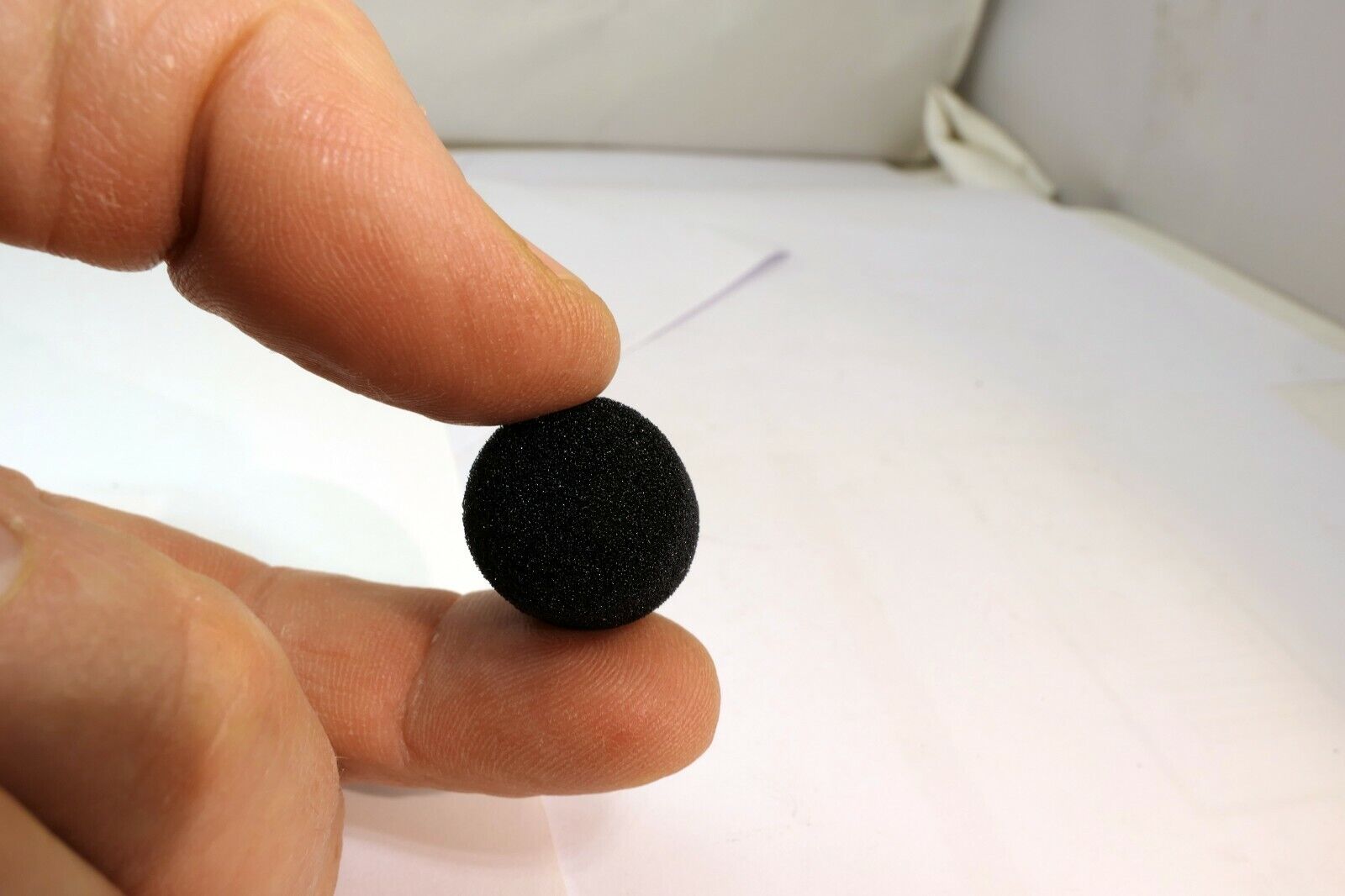small Mic / Mike Muff Microphone Protector Windshield foam 2X2cm 20X20mm