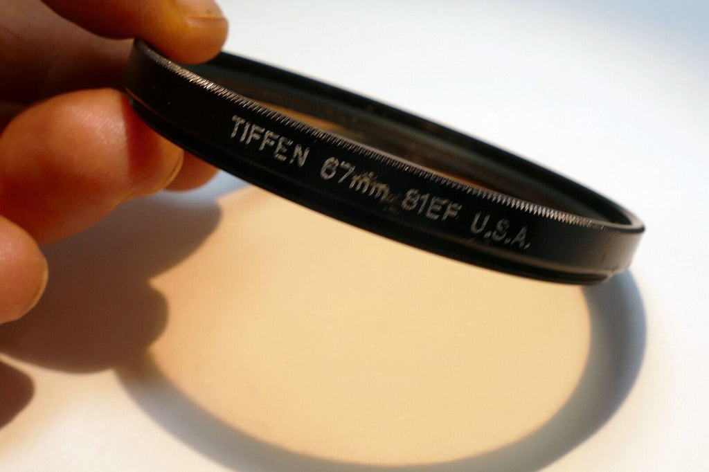 Tiffen 67mm filter made in USA 81EF Light Balancing Convert 3850 to 3200K