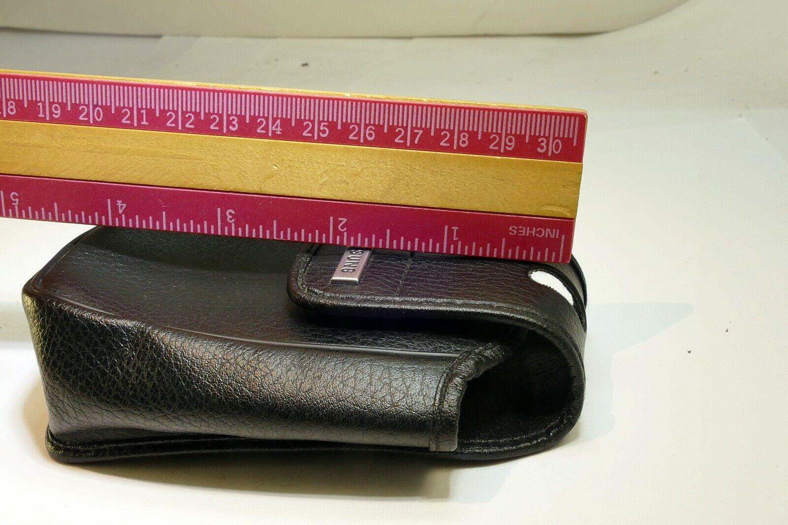Samsung Drawstring Leather Pouch Bag for small digital camera L77