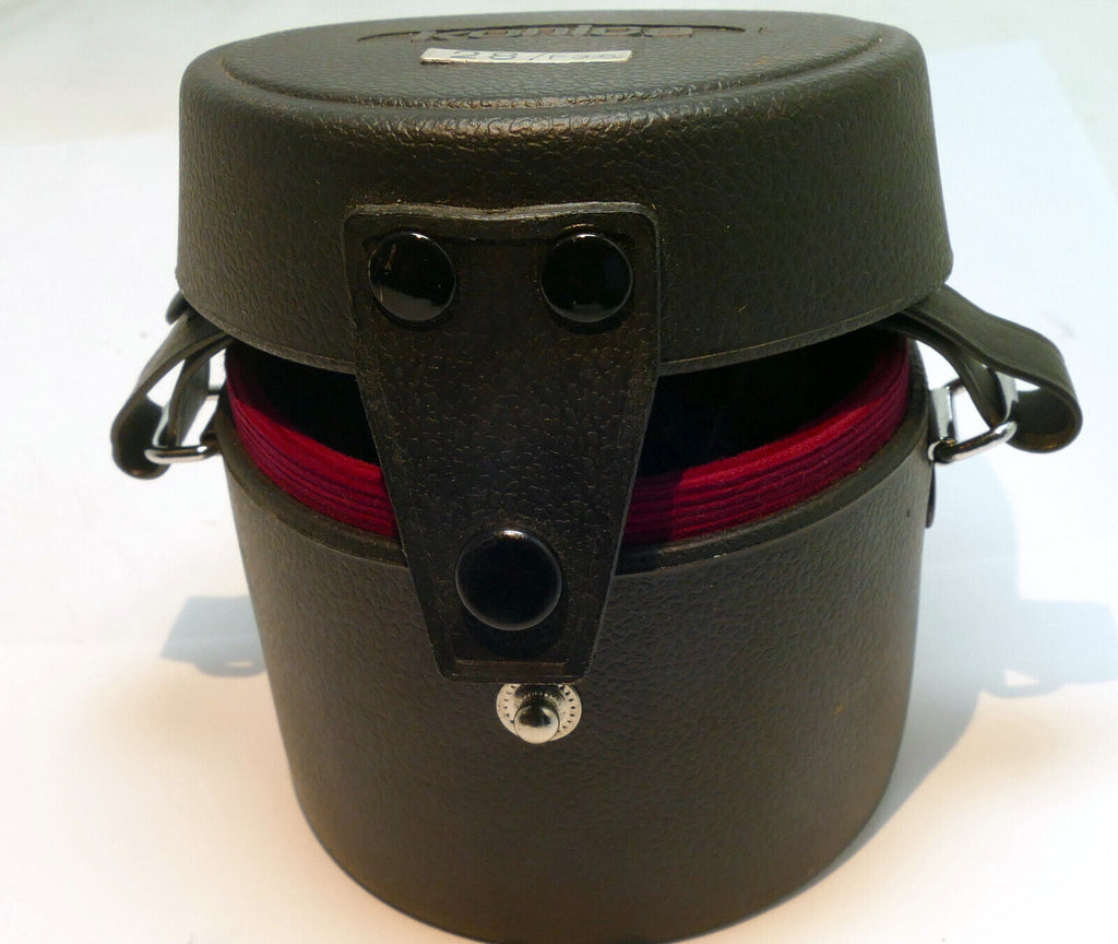 Konica Hexanon 28mm f3.5 AR lens empty Hard case (fits 50mm f1.4 f1.7 57mm AR)