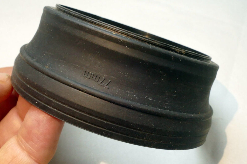 77mm Rubber Lens Hood Shade collapsible telephoto