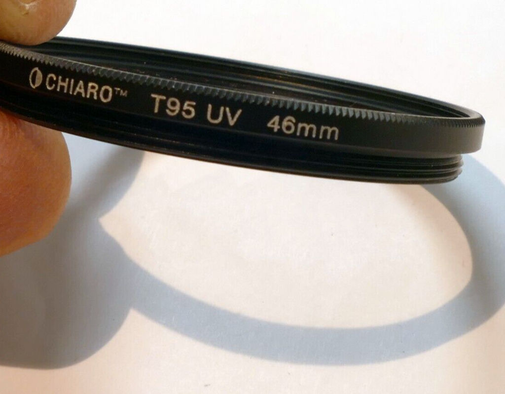 Chiaro T95 UV 46mm Lens Filter Multi-Coated slim profile wide angle