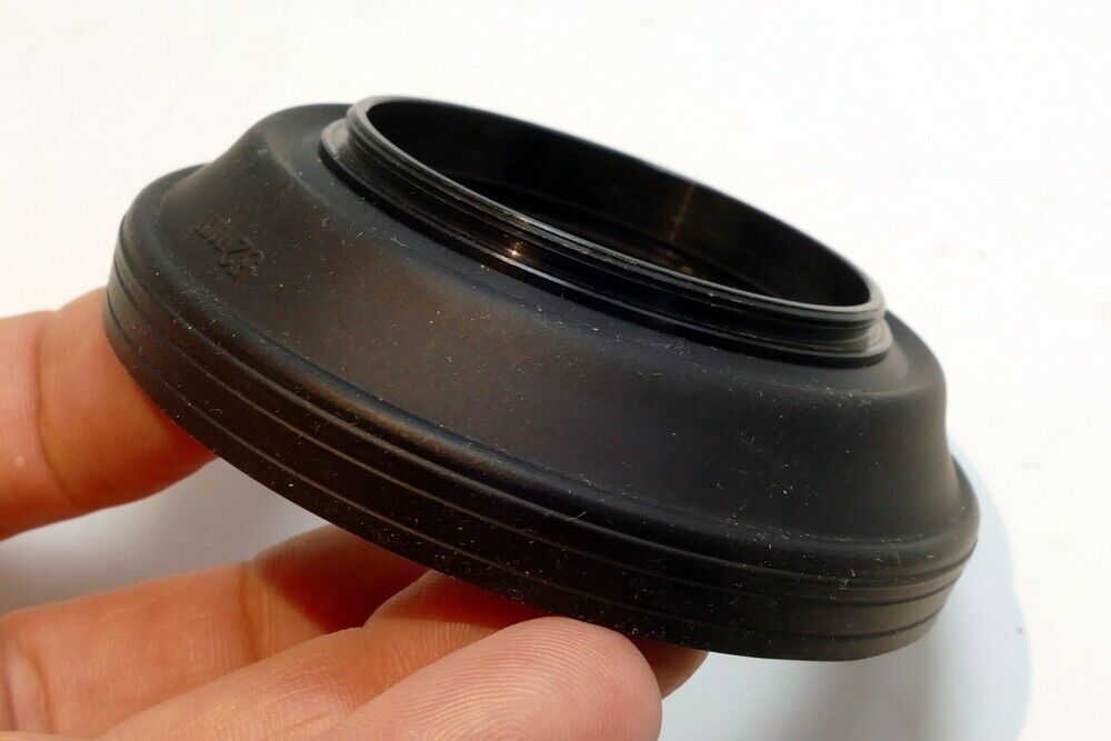 Rubber 52mm Lens Hood Shade for 28mm f2.8 wide angle lens
