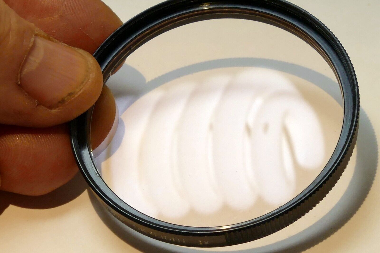 Canon 55mm Filter 1-A Skylight 1x w/ ribbed rim for 50mm f1.8 S.C. - Genuine OEM