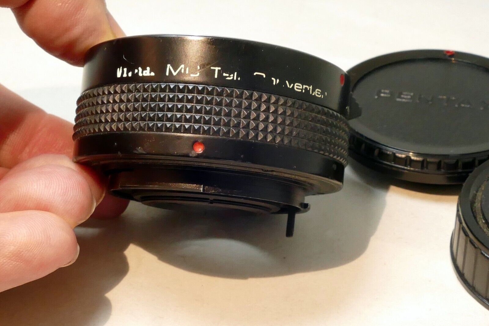 Vivitar Multi-Coated 2X Lens teleconverter for Pentax K PK mount manual focus