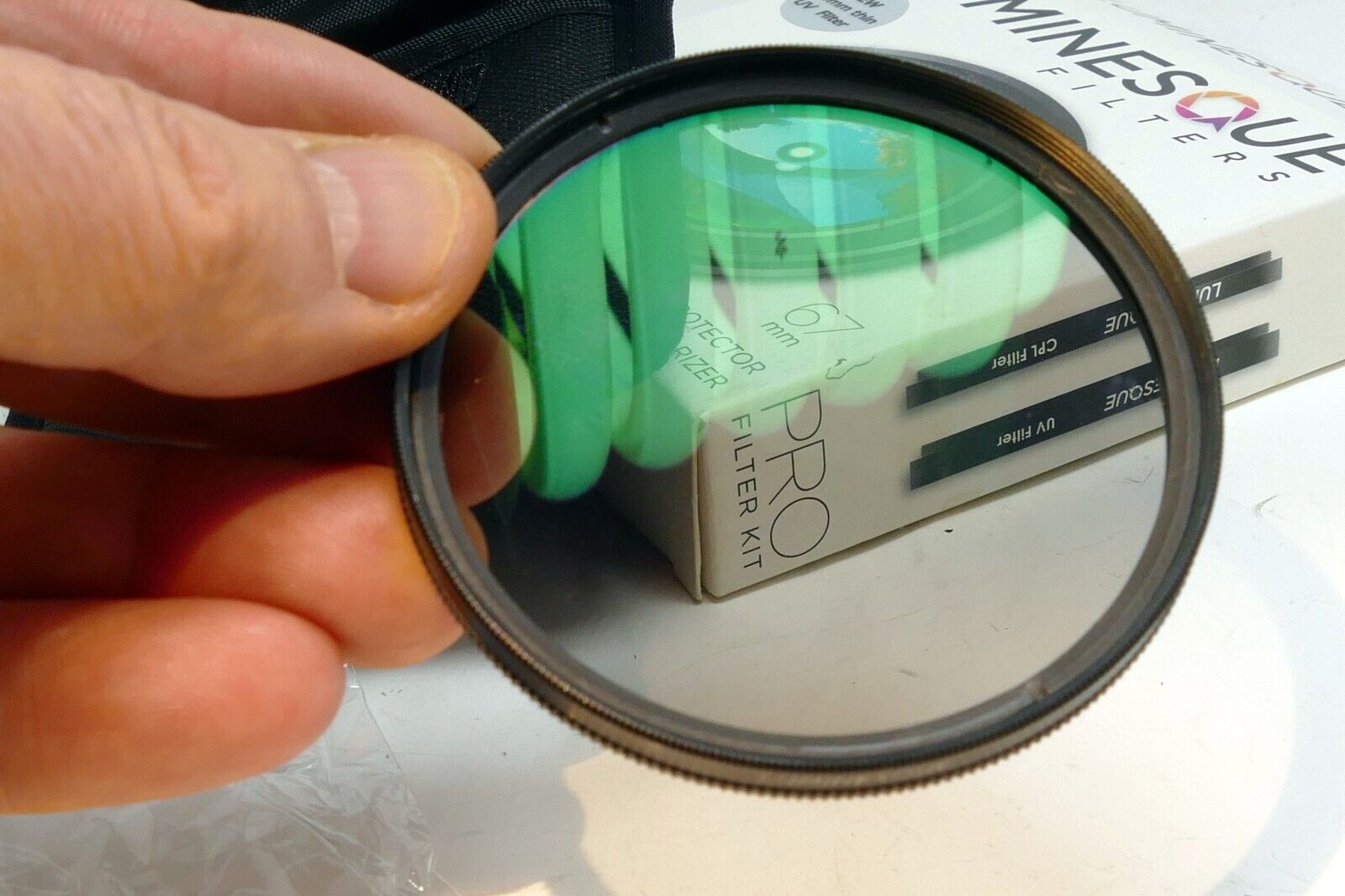 Luminesque 67mm Filter C-PL Circular Polarizer with soft case wallet
