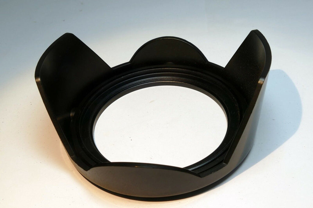 77mm plastic petal Lens Hood Shade threaded screw in type